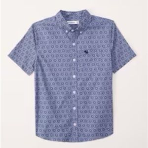 Abercrombie woven short-sleeve icon shirt for boys